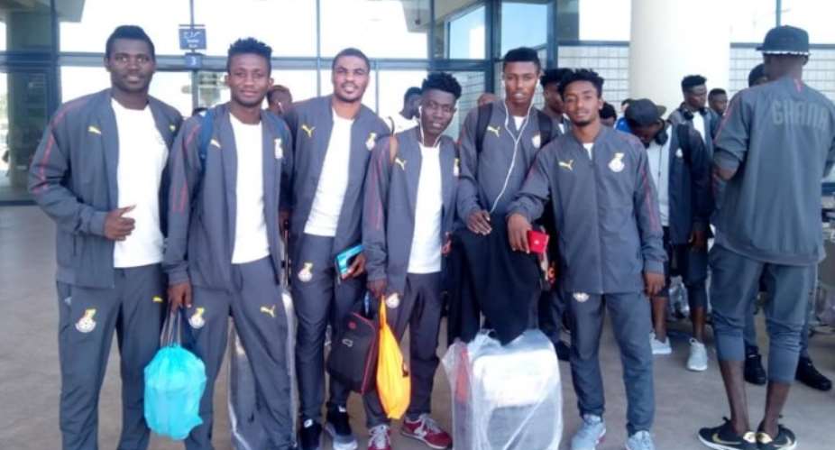 Ghana U-20 Squad Depart For 2019 Africa Games