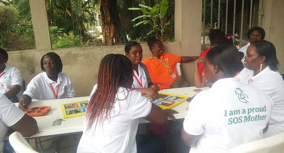 Ksi - SOS Mothers Ghana and Togo receive training in best care practices