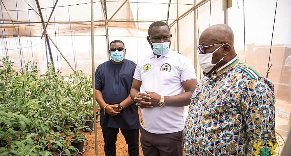 Akufo-Addo Commissions 75 Greenhouses And Innovation Centre Photos