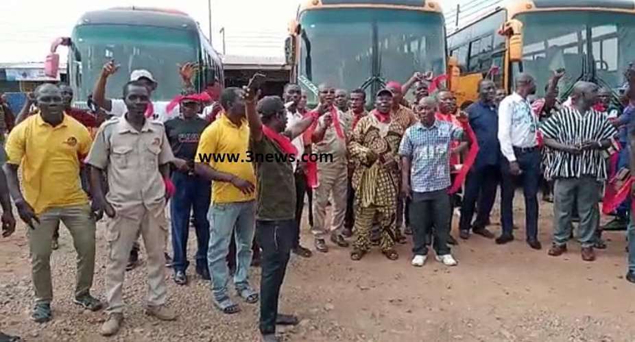 Tension brews among drivers as another transport operator set to begin operation in Sekond-Takoradi