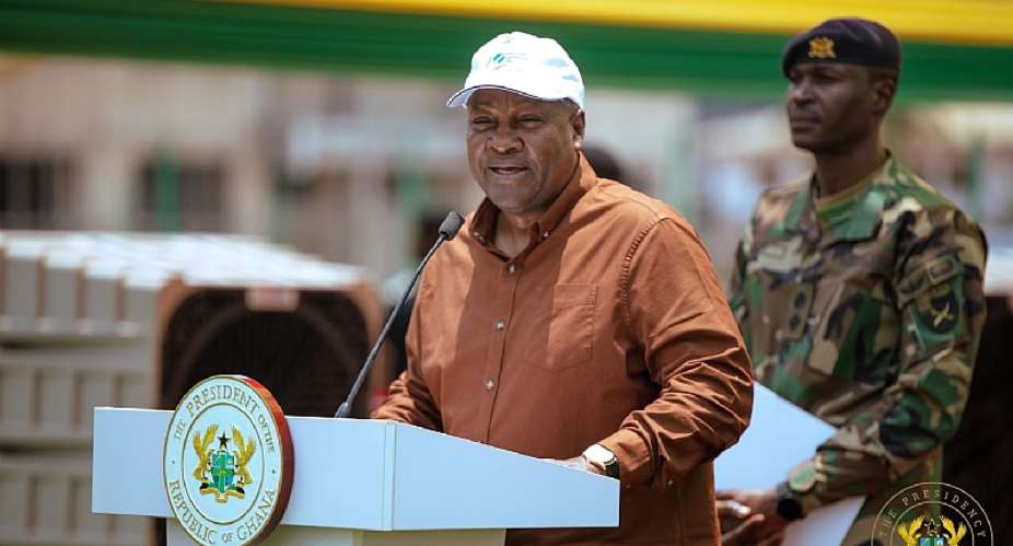 President Mahama begins two-day working tour of Upper East Region