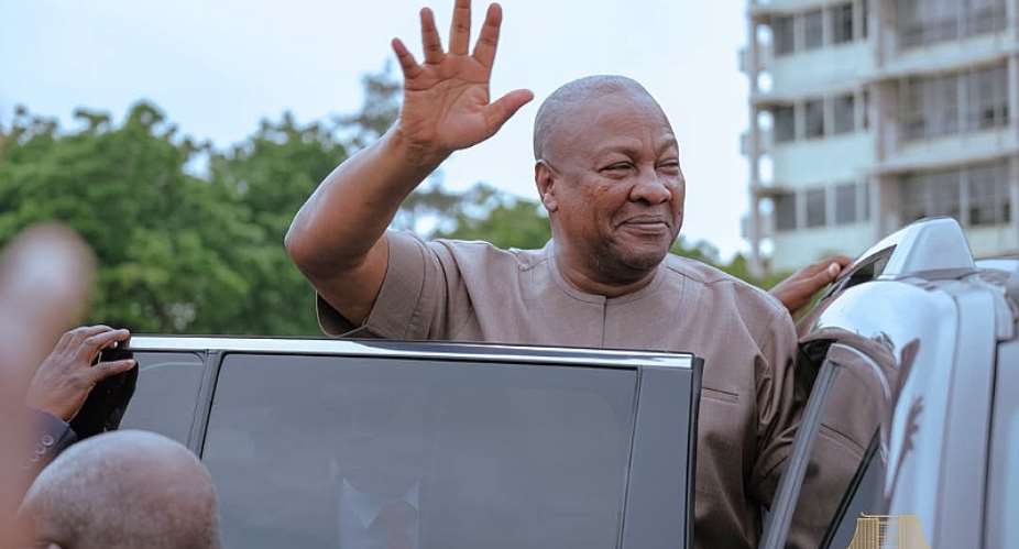 Ghanaians give Mahama 72% approval; 60% say country heading right direction