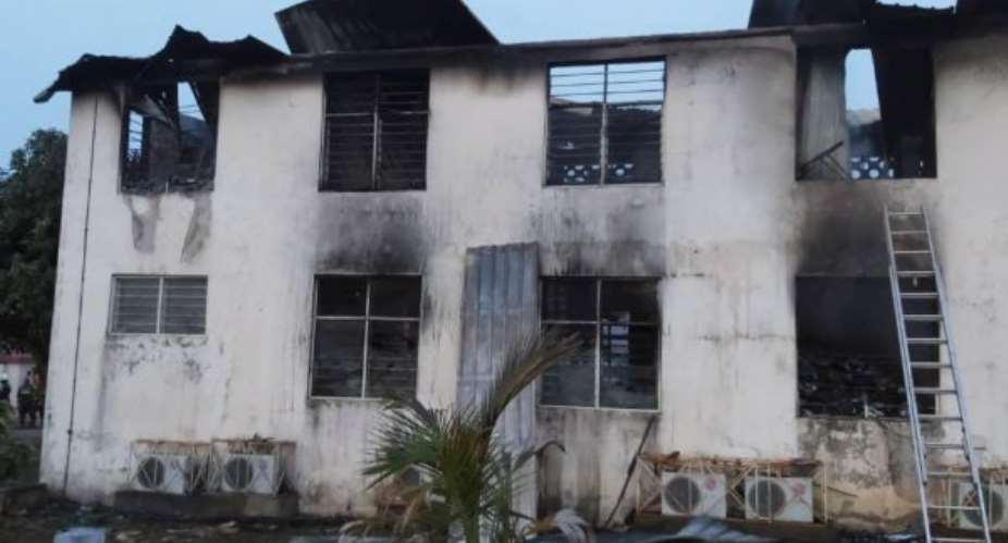Police Investigates EC Office Fire Outbreak At Sapeiman