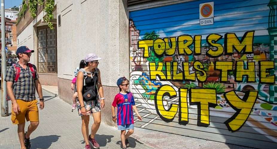Who the F**k is a Tourist? Situating global tourism and its anti-blackness within global whiteness
