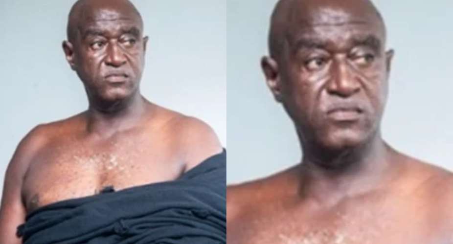 The destoled chief, Nana Kwabena Appiah Kubi
