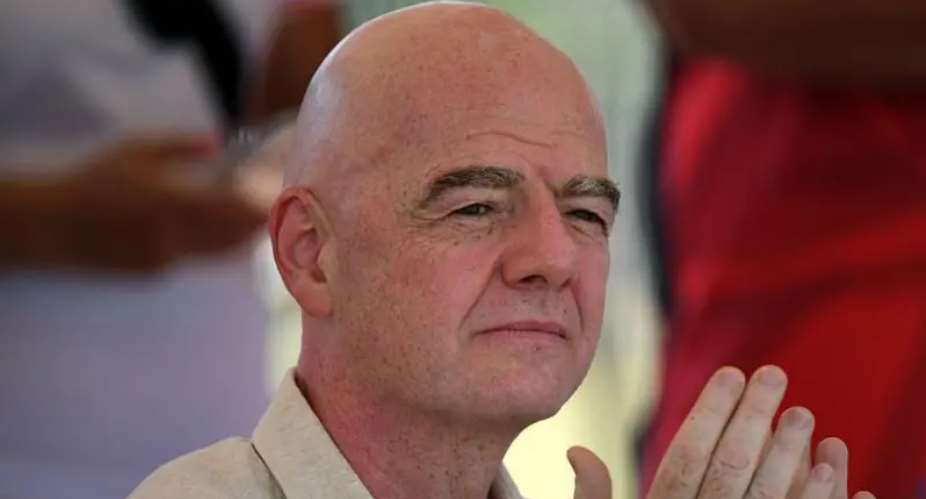 Getty ImagesImage caption: Infantino is under fire following an attempt to sell a stake in Fifas commercial operations to a private investment company
