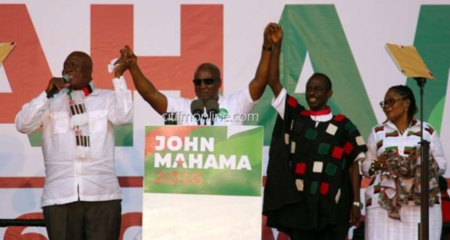 Mahama Blows Ghc28m On Campaign Launch