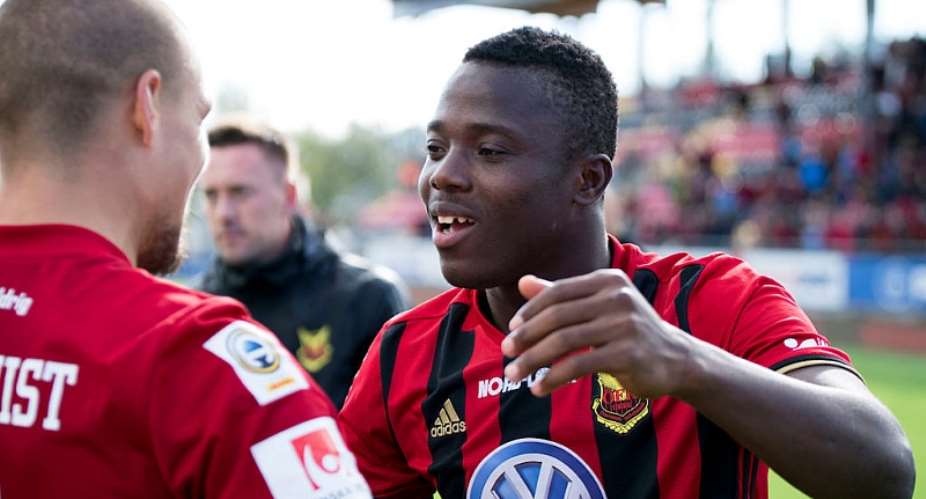 Patrick Kpozo Revels In Super-Sub Performance For Ostersunds FK In Victory Over Kalmar FF