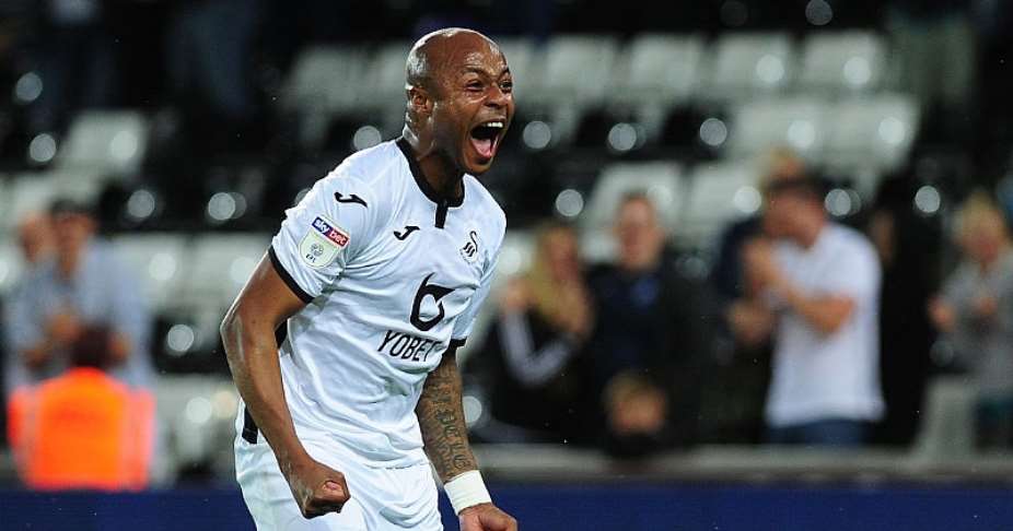 Andre Ayew Lauds Swansea City Supporters Over Carabao Cup Win Over Northampton Town