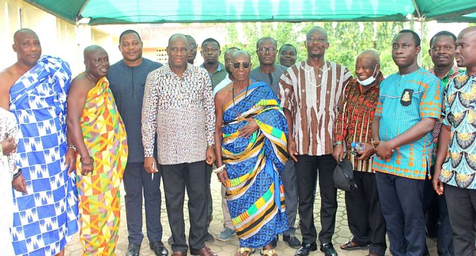 Obuasi MCE commended for championing government's flagship programmes