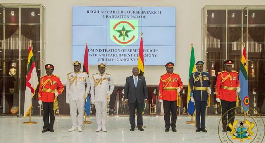 3,000 soldiers recruited, trained between 2017 and 2020 - Akufo-Addo