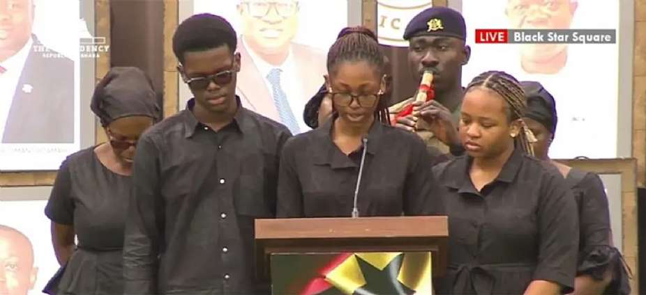 ‘We thought you’d live forever because your life was so bright’ — Omane Boamah’s Children pay tribute