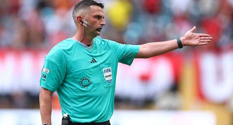 Getty ImagesImage caption: Michael Oliver is the Premier Leagues number one referee after Anthony Taylor announced his retirement