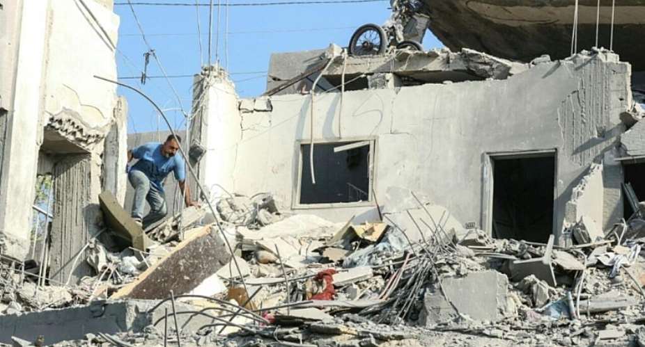 Lebanon said three children were among nine people killed in Israeli strikes in the south on Saturday, the deadliest raids since deals in June saw a lull in hostilities -  Mahmoud ZAYYAT / AFP