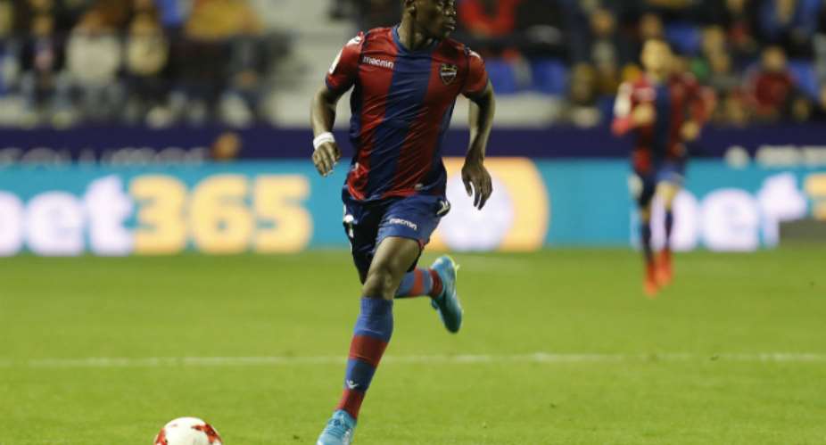 Ghana Forward Emmanuel Boateng To Miss Levante Opener In La Liga