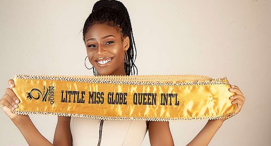 Little Miss Globe Queen international 2021 Kayla Deborah releases new stunning photos