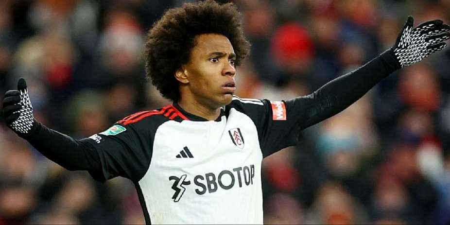 Getty ImagesImage caption: Willian scored 10 goals for Fulham during his two seasons at Craven Cottage
