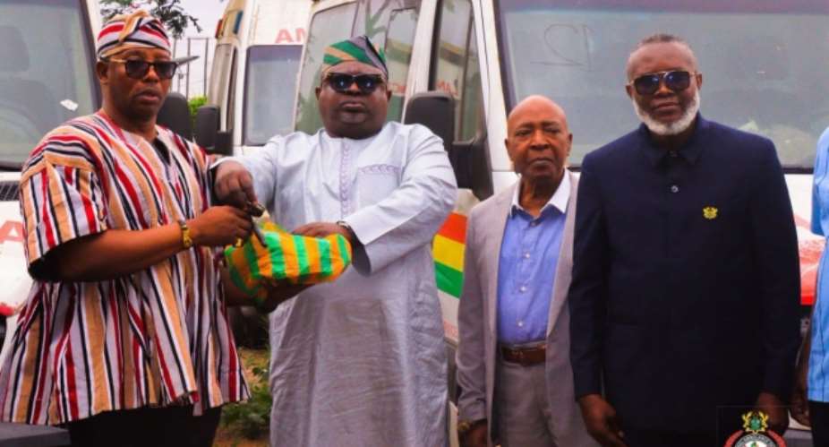 30 controversial ambulances handed over to National Security for refurbishment
