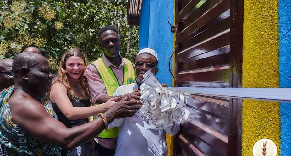 Ho MP commissions toilet facility for Sokode Ando