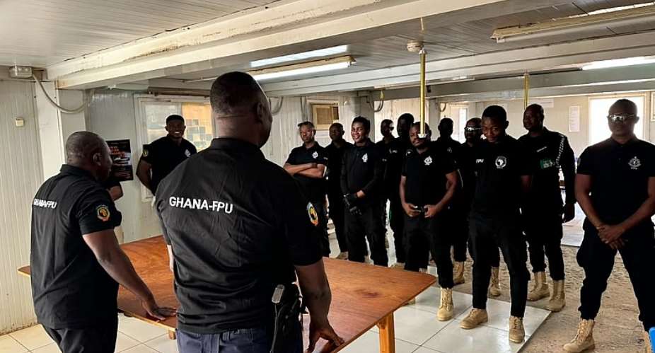 Ghana Formed Police Unit in Somalia begins five-day weapons training