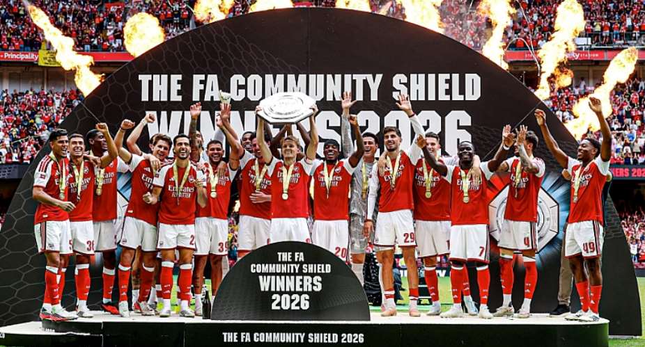 FA Community Shield: Three-goal Arsenal thrash City in Cardiff curtain-raiser