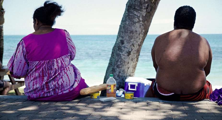 In French Polynesia, obesity among adults has risen to more than 50 percent. -  AFP - THEO ROUBY