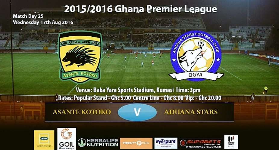 Ghana Premier League LIVE play-by-play: Asante Kotoko - Aduana Stars