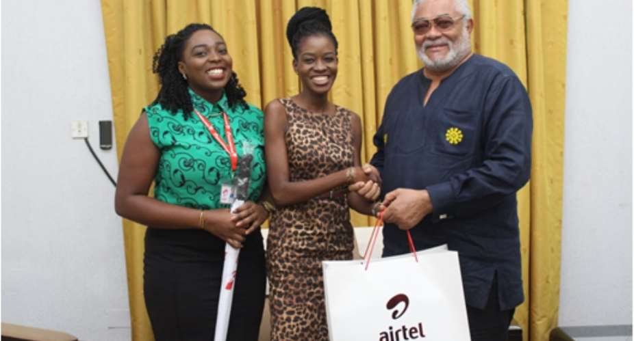 Airtel Premier Fetes Former President Jerry John Rawlings And Others For Their Loyalty