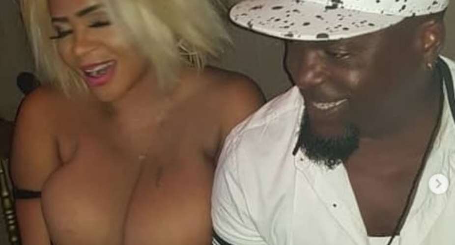 Actress, Cossy Orjiakor goes on B00bs Flaunting Spree