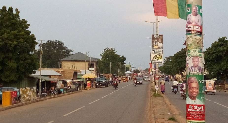 UWR: Residents Angry Over The Use Of Guinea Flag To Welcome Akufo-Addo