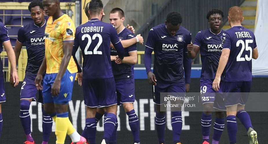 Jeremy Doku Provides Assist In Anderlechts 3-1 Win Against St. Truiden
