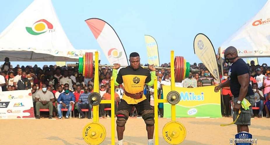Ahmed Boakye Is 2020 Ghanas Strongest!