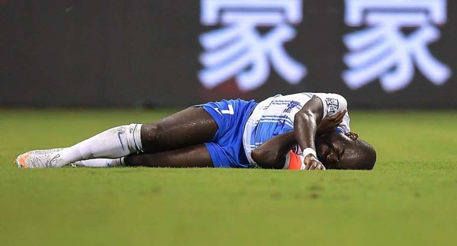 Frank Acheampong Hit With Fresh Injury On His Debut As Tianjin Teda Captain