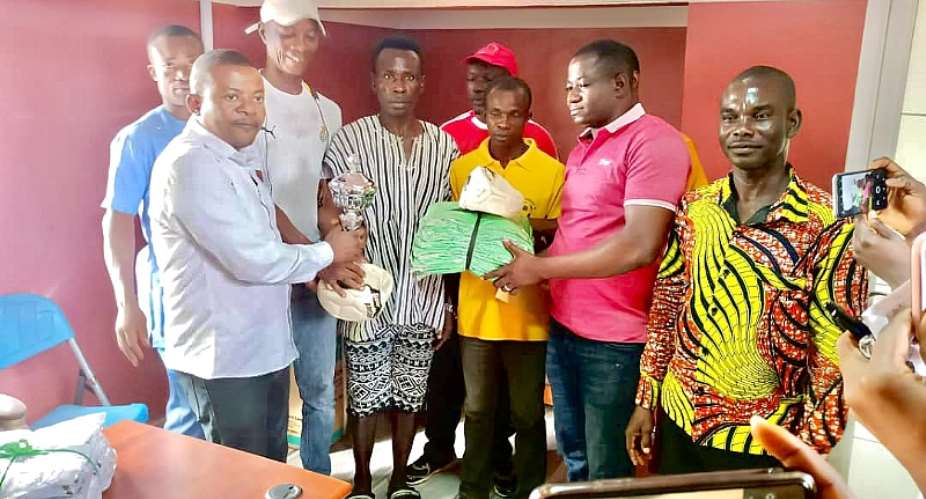 Prestea Huni Valley MP donates to support sports growth