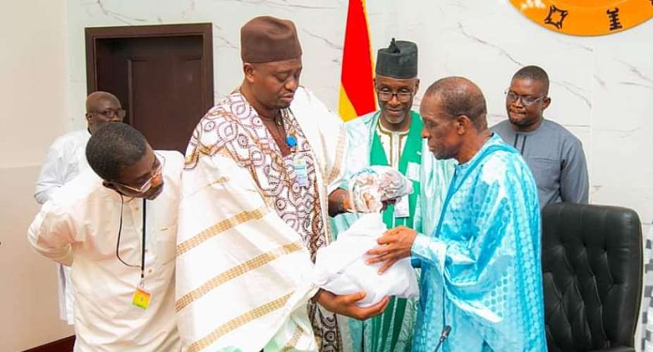 Accra Zabarma Chief expresses confidence in Speaker Bagbin to protect Ghanaian values