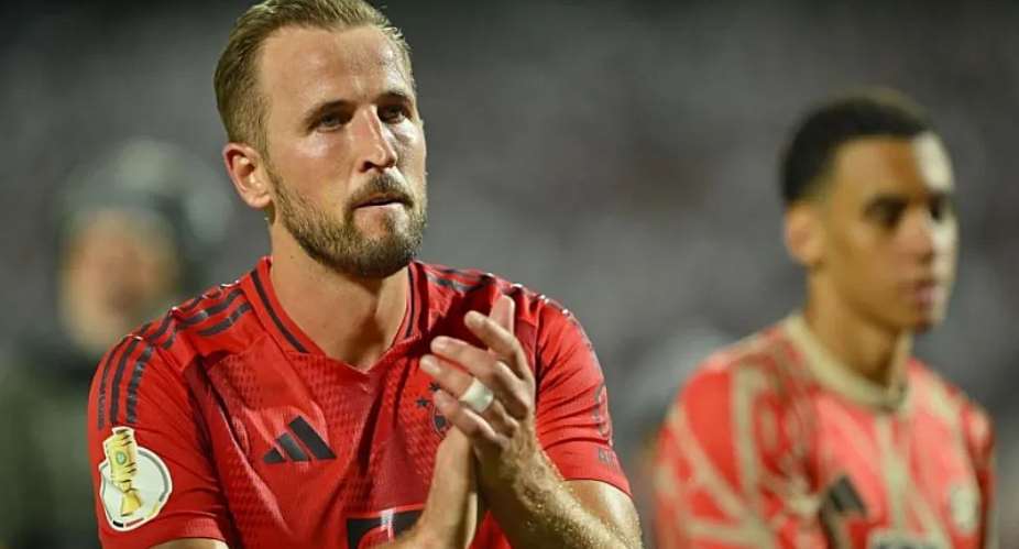 Getty ImagesImage caption: Harry Kane was playing his first competitive match since the Euro 2024 final