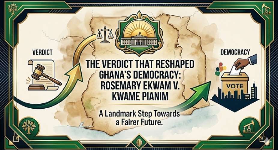 The Verdict That Reshaped Ghana’s Democracy: Rosemary Ekwam v. Kwame Pianim
