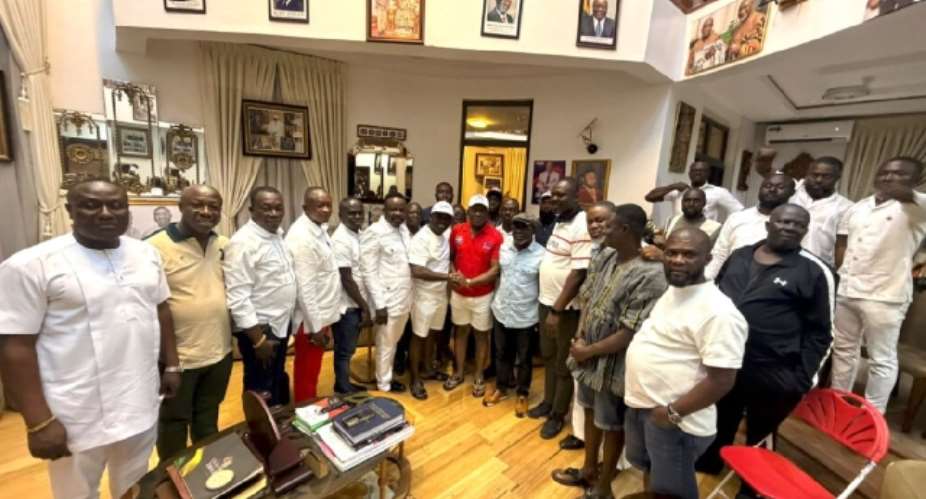 Your visit is perfect — Defeated Kokofu pledges support to newly elected Ashanti Regional NPP Chair COKA