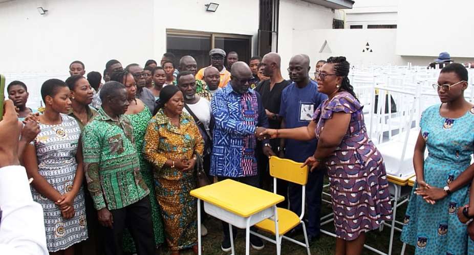 KMA supports four SHSs in Kumasi with 400 sets of modern furniture