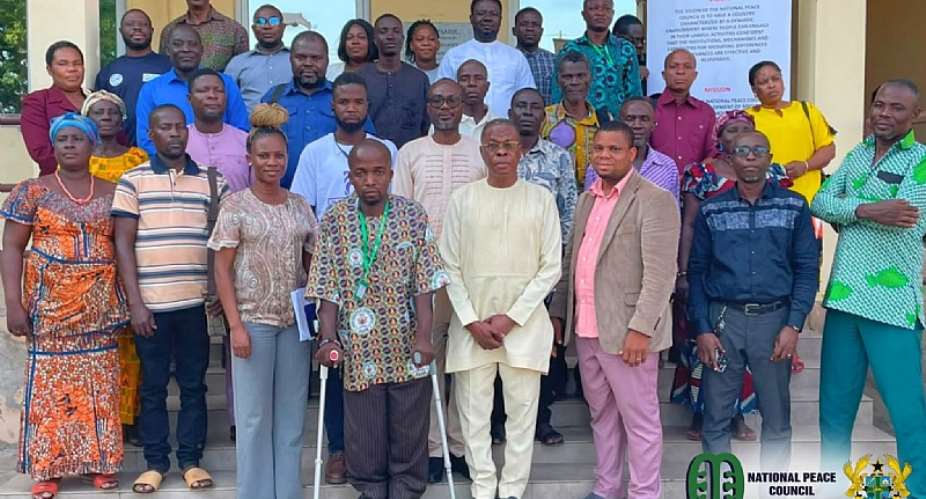 Volta Peace Council equips Anloga Assembly Members with conflict prevention skills