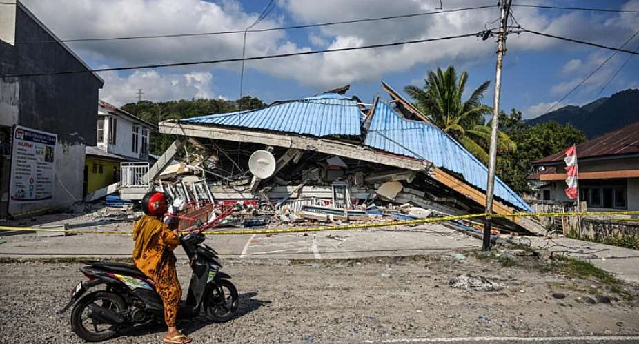 The 7.7-magnitude quake killed 53 people and injured more than a hundred on Flores island. -  Juni Kriswanto, AFP