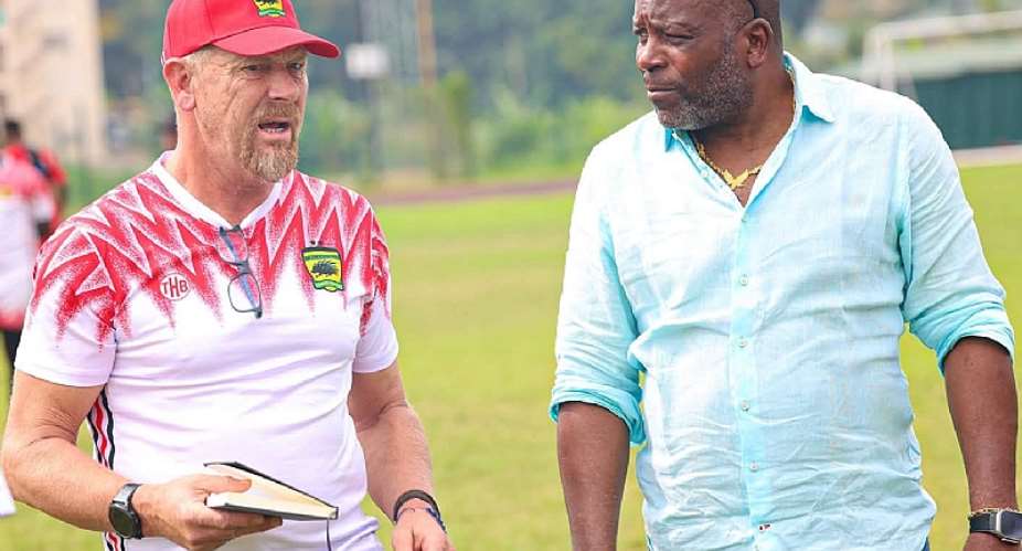 Appointing Eric Tinkler was the right decision, says Kotoko director of football Stanley Menzo