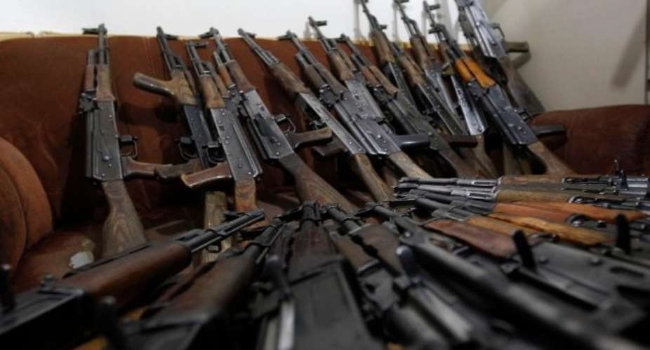 Spain intercepts Ghana-bound assault rifles, grenade launchers