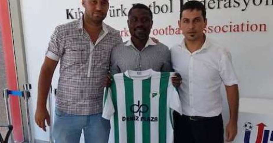 Laryea Kingston: Genclik Gucu Sport unveil ex-Ghana midfielder