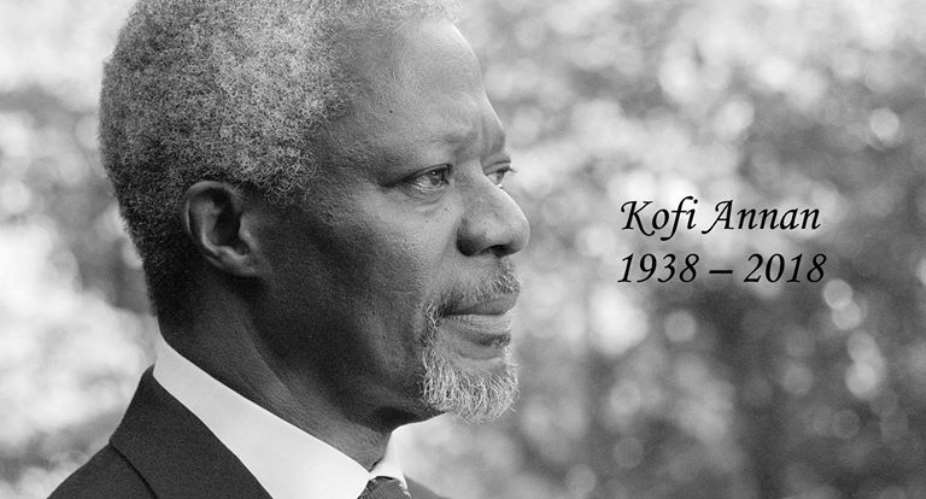 Kofi Annan 1938 – 2018