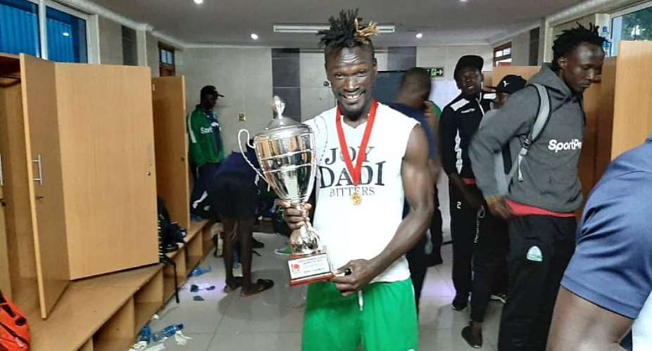 Francis Afriyie wins Super Cup with Gor Mahia