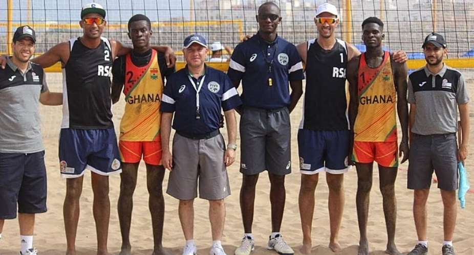 Ghana Beach Volleyball Team Reach Quarter Finals