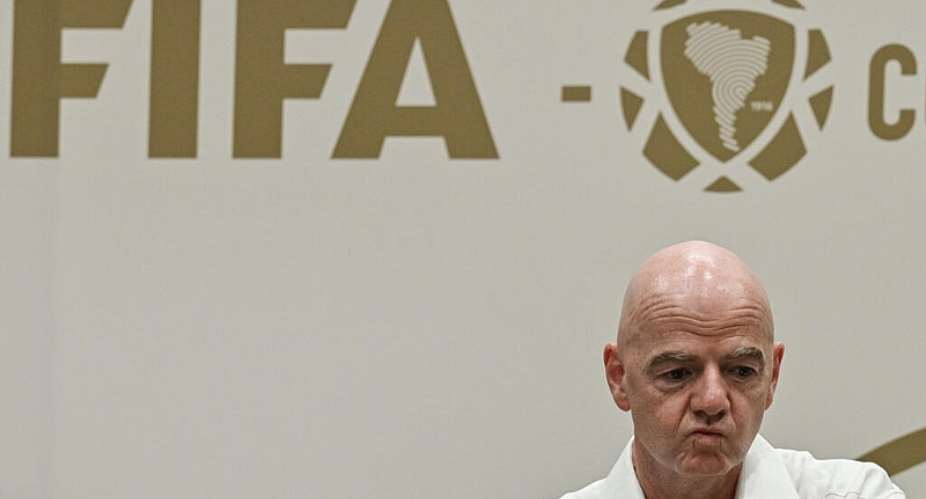FIFA President Gianni Infantino has come under intense scrutiny for his now-scrapped plan to allow private investment into the World Cup. -  David SALAZAR / AFP/File