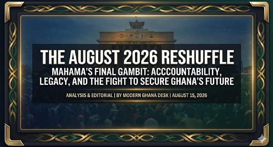 Holding the Line: A 20-Month Executive Audit of Mahama’s Lean Government
