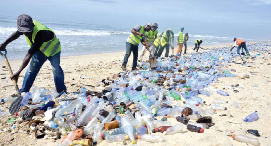 Plastic waste risks marine livelihoods in Sierra Leone